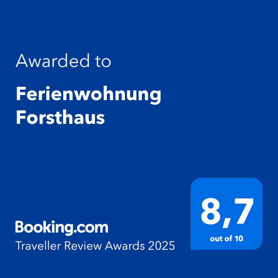 Ferienwohnung Forsthaus Бад-Грёненбах Экстерьер фото